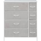 多段チェスト(MJ009N 9280 LGY/WH) 2枚目画像