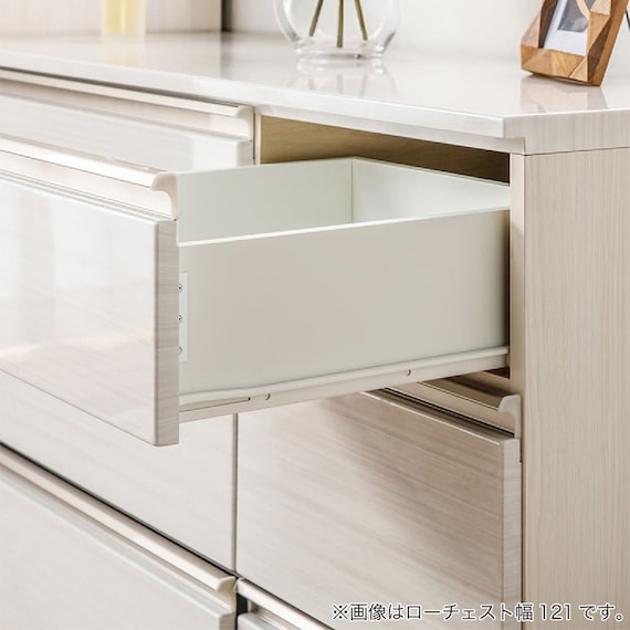 ローチェスト(SMケース3 80LC WH)【島忠ホームズ商品】 4枚目画像