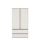 ワードローブ(SMケース3 80WD WH)【島忠ホームズ商品】 1枚目画像