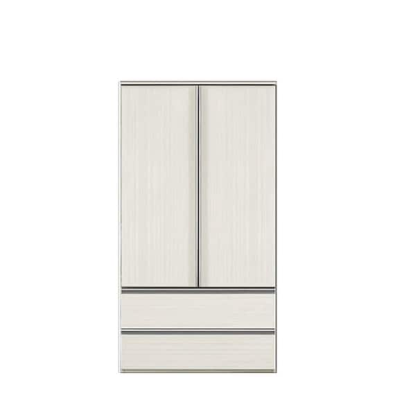 ワードローブ(SMケース3 80WD WH)【島忠ホームズ商品】 1枚目画像