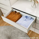 ワードローブ(SMケース3 80WD WH)【島忠ホームズ商品】 3枚目画像