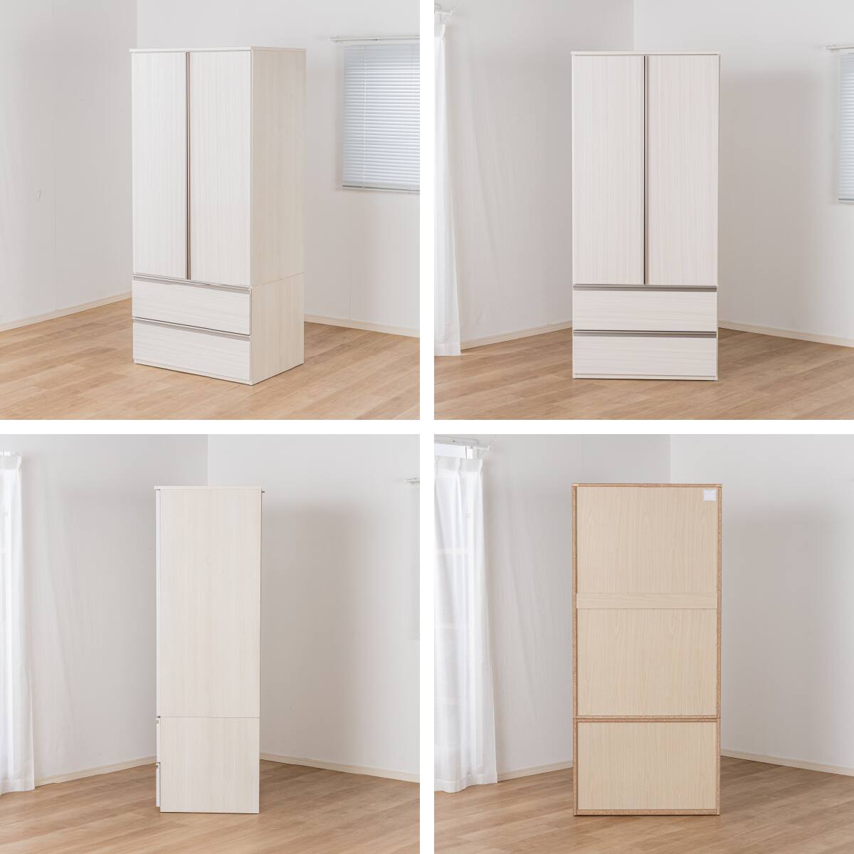 ワードローブ(SMケース3 80WD WH)【島忠ホームズ商品】 | ニトリネット