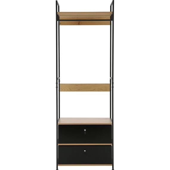 ハンガーラック(KP520 LBR/BK) 4枚目画像