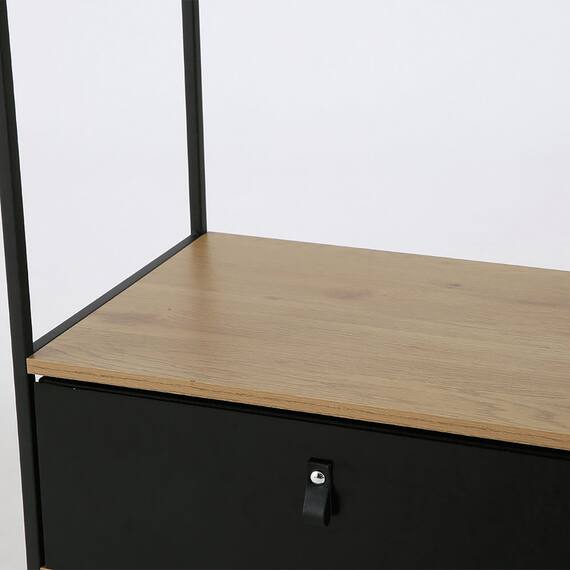 ハンガーラック(KP520 LBR/BK) 6枚目画像