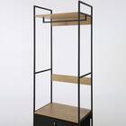 ハンガーラック(KP520 LBR/BK) 7枚目画像