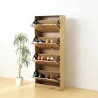 シューズラック(KP521 150 LBR/BK) 2枚目画像