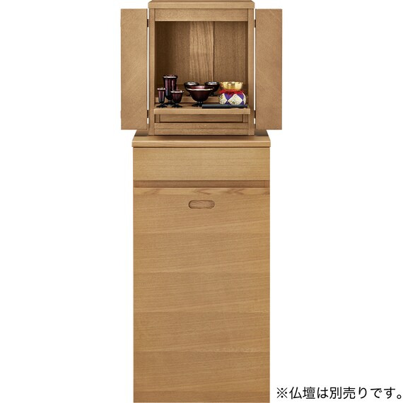 仏壇キャビネット(WB02 椅子付きLBR) 7枚目画像