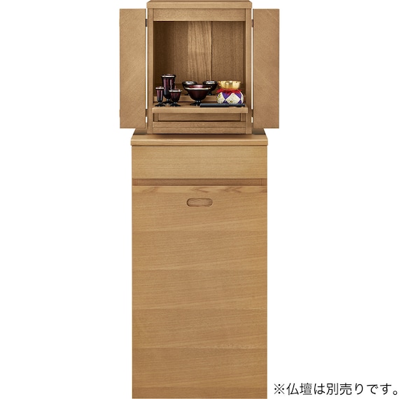 仏壇キャビネット(WB02 椅子付きLBR) 7枚目画像