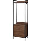 ハンガーラックシェルフ(JJ180 602D MBR) 1枚目画像