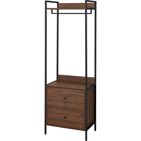 ハンガーラックシェルフ(JJ180 602D MBR) 1枚目画像