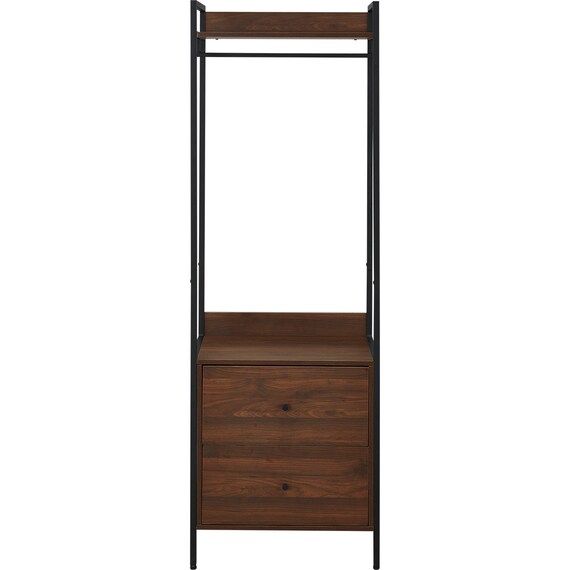 ハンガーラックシェルフ(JJ180 602D MBR) 2枚目画像