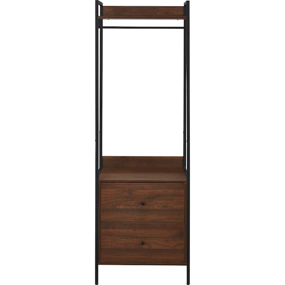 ハンガーラックシェルフ(JJ180 602D MBR) 2枚目画像