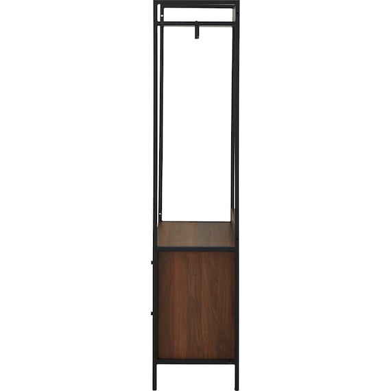 ハンガーラックシェルフ(JJ180 602D MBR) 3枚目画像