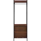 ハンガーラックシェルフ(JJ180 602D MBR) 4枚目画像