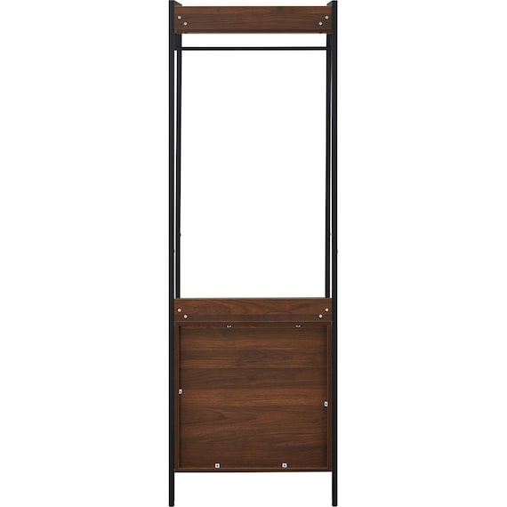 ハンガーラックシェルフ(JJ180 602D MBR) 4枚目画像