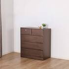 ローチェスト(BT-02 幅80cm 4段 WN)【島忠ホームズ商品】 1枚目画像