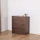 ローチェスト(BT-02 幅80cm 4段 WN)【島忠ホームズ商品】 1枚目画像