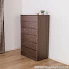 ローチェスト(BT-02 幅80cm 4段 WN)【島忠ホームズ商品】 3枚目画像