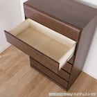 ローチェスト(BT-02 幅80cm 4段 WN)【島忠ホームズ商品】 7枚目画像