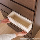 ローチェスト(BT-02 幅80cm 4段 WN)【島忠ホームズ商品】 15枚目画像