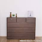 ローチェスト(BT-02 幅120cm 4段 WN)【島忠ホームズ商品】 2枚目画像