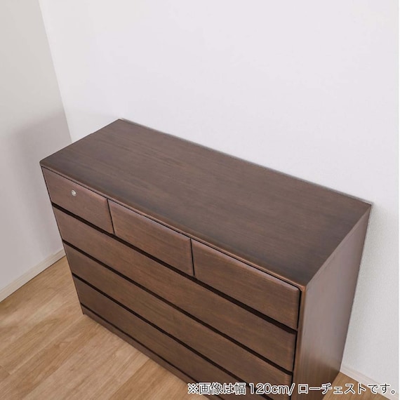 ローチェスト(BT-02 幅120cm 4段 WN)【島忠ホームズ商品】 6枚目画像