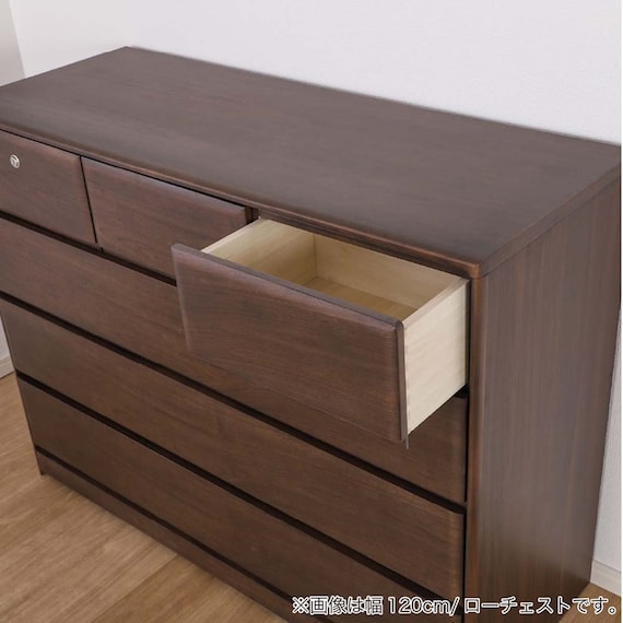 ローチェスト(BT-02 幅120cm 4段 WN)【島忠ホームズ商品】 8枚目画像