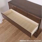 ローチェスト(BT-02 幅120cm 4段 WN)【島忠ホームズ商品】 9枚目画像