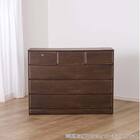 ローチェスト(BT-02 幅120cm 4段 WN)【島忠ホームズ商品】 14枚目画像