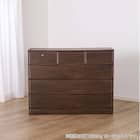 ローチェスト(BT-02 幅120cm 4段 WN)【島忠ホームズ商品】 14枚目画像