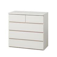 日本製 組立不要 完成品 チェスト (幅80cm 4段)
