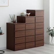 日本製 組立不要 完成品 チェスト (幅40cm)