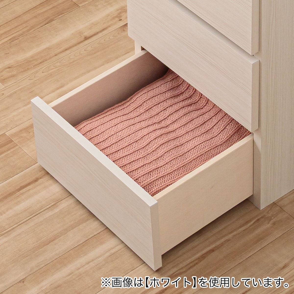 日本製 組立不要 完成品 チェスト (幅40cm 4段 ブラウン) | ニトリ
