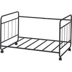 キャスター付き布団収納ラック(LF01 1段 BK) 1枚目画像