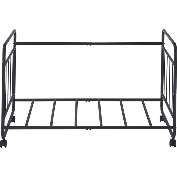 キャスター付き布団収納ラック(LF01 1段 BK) 3枚目画像