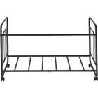 キャスター付き布団収納ラック(LF01 1段 BK) 5枚目画像