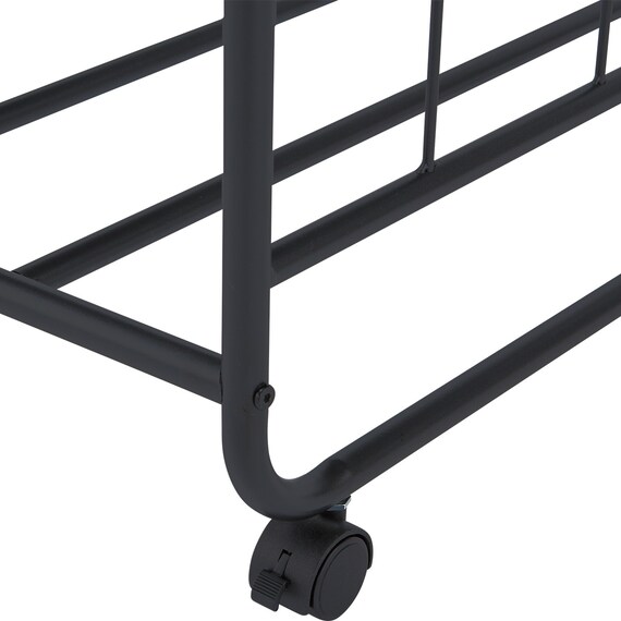 キャスター付き布団収納ラック(LF01 1段 BK) 7枚目画像