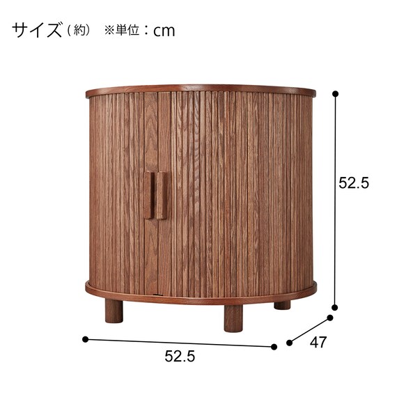 円形インテリアモダン仏壇(YBｰ02 MBR) 9枚目画像