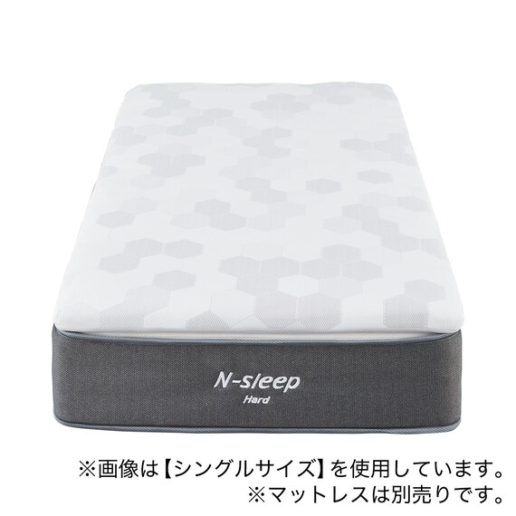 通気性の良い高反発セミダブルマットレストッパー(Nスリープ プラスエア NF001) 21枚目画像
