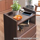 多サイズサイドテーブル(幅25cm DBR) 4枚目画像