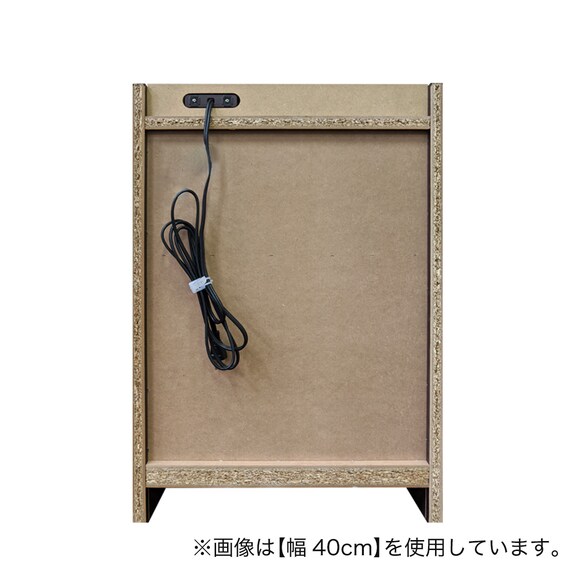 多サイズサイドテーブル(幅25cm DBR) 10枚目画像