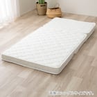 セミダブル 二段ベッド対応薄型3つ折りポケットコイルマットレス 3枚目画像