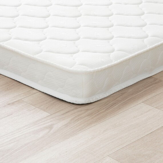 セミダブル 二段ベッド対応薄型3つ折りポケットコイルマットレス 6枚目画像