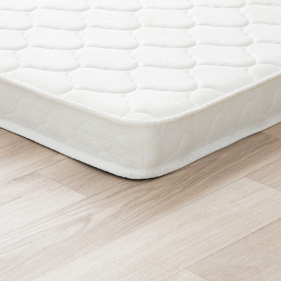 セミダブル 二段ベッド対応薄型3つ折りポケットコイルマットレス 6枚目画像