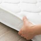 セミダブル 二段ベッド対応薄型3つ折りポケットコイルマットレス 8枚目画像