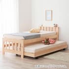 セミダブル 二段ベッド対応薄型3つ折りポケットコイルマットレス 14枚目画像