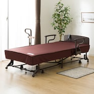 【非課税】シングル収納式電動リクライニングベッド(AX-BE723)