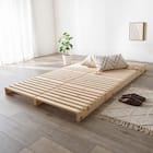 国産ひのき材パレットベッド (セミダブル 8枚セット) 1枚目画像