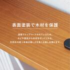 高さ調節できる 天然木ヘッドボード (セミダブル NA) 13枚目画像