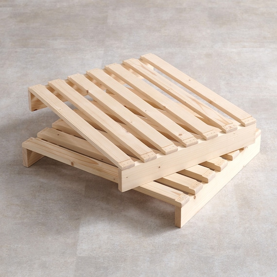 パレットベッド追加ユニット (セミダブルサイズ2枚セット) 1枚目画像